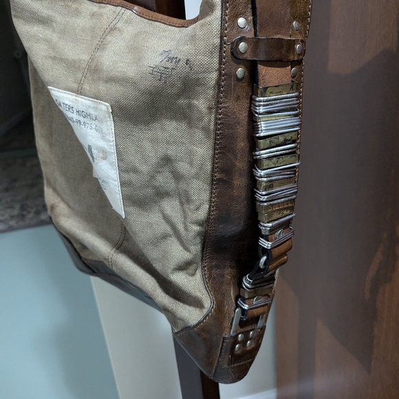 Diesel Canvas / Leather Shoulder Bag - Picture 10 of 16